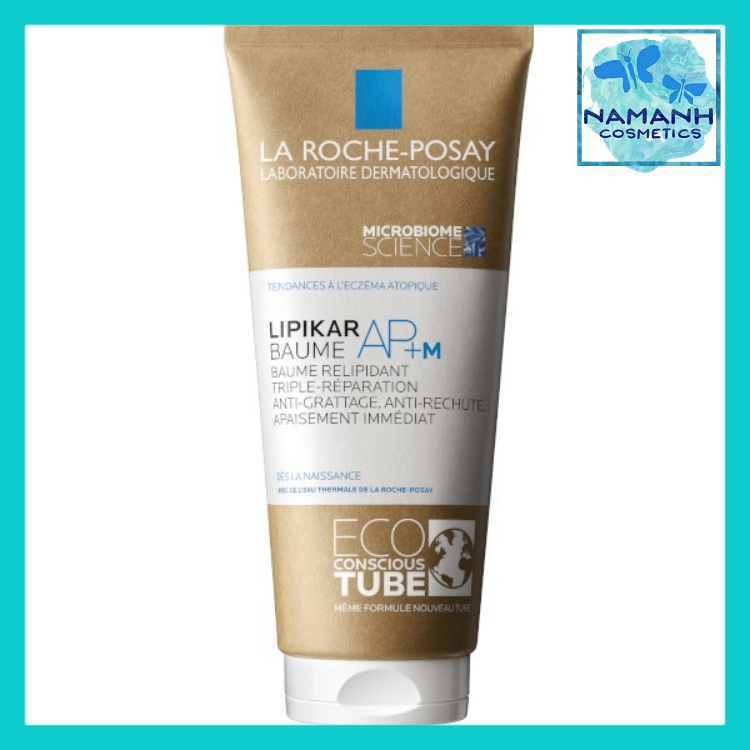 Kem dưỡng làm dịu nhanh da siêu khô/dị ứng La Roche-Posay Lipikar Baume AP + M – 200ml