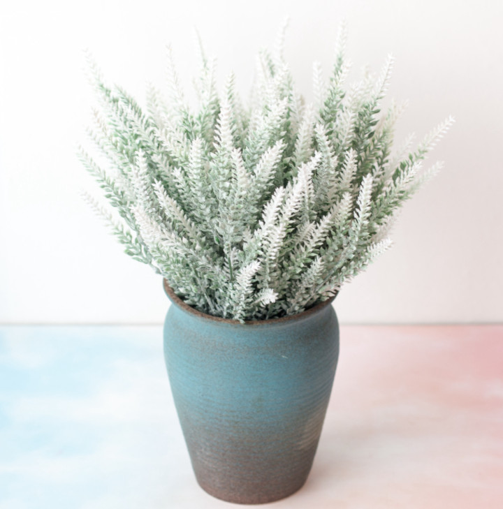 Hoa Lavender Giả Trang Trí Phòng Cực Đẹp Hoa Lavender Chụp Ảnh Mẫu