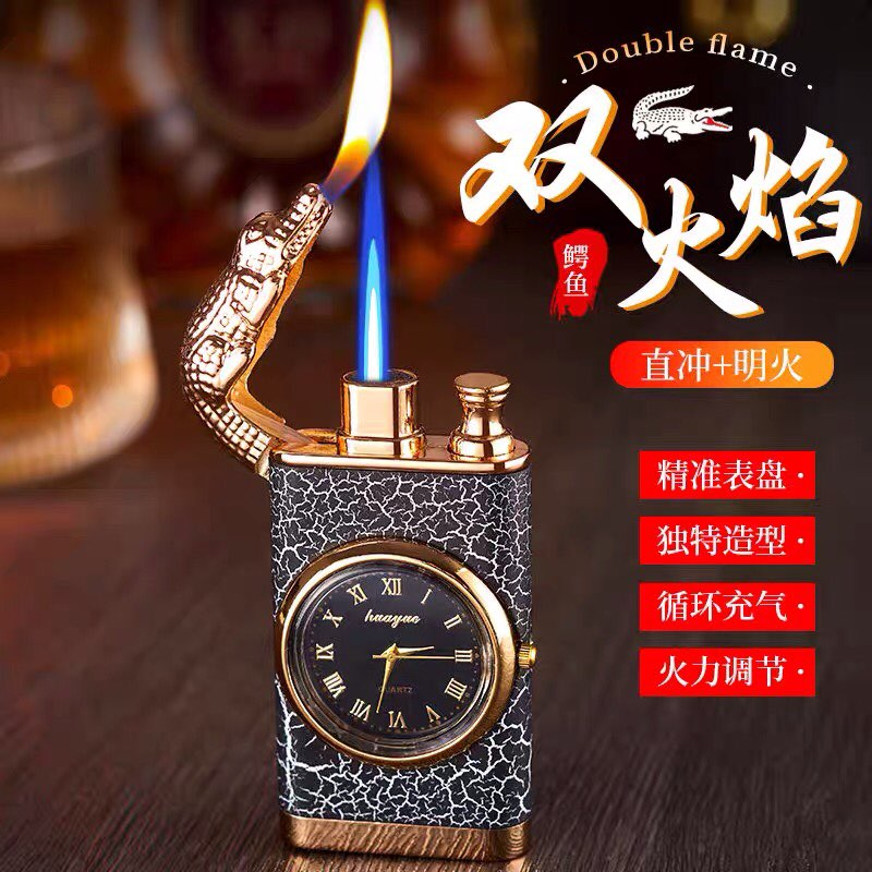 Bật lửa zippo quẹt đồng hồ có đèn led quà tặng sinh nhật, quà tặng cho nam, quà tặng cho nữ, quà tặng cho người yêu, quà valentine