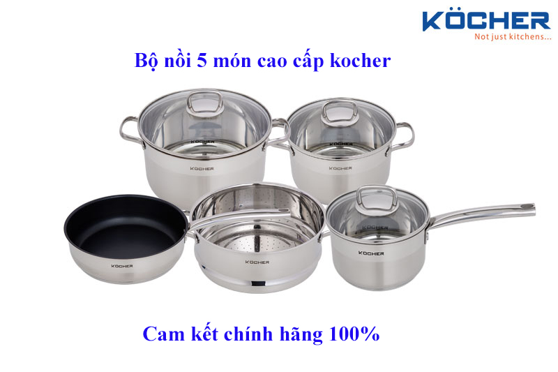 Bộ nồi 5 món Kocher Lubeck