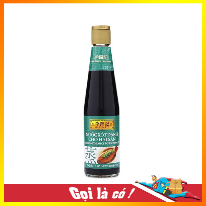 Nước Xốt Dành Cho Hải Sản🌺 Nước Tương Hấp Cá 🌺 Chưng Cá hiệu Lee Kum Kee 410ml