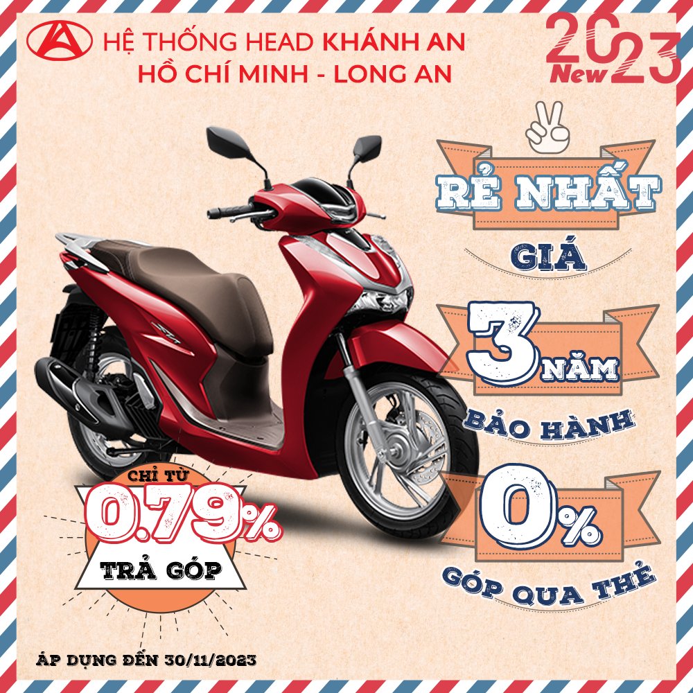 Xe máy honda sh125i 2023 cao cấp abs