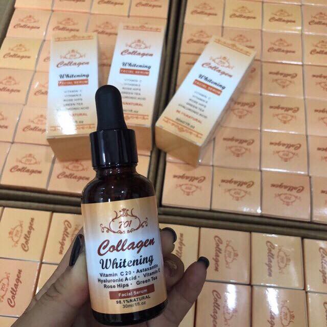 1 chai Serum Collagen 701 Trắng da - Trị Nám, tàn nhang