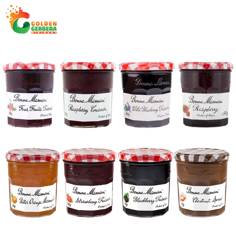 Mứt Hoa Quả Bonne Maman Pháp 370g Nhiều Vị Giá Tốt