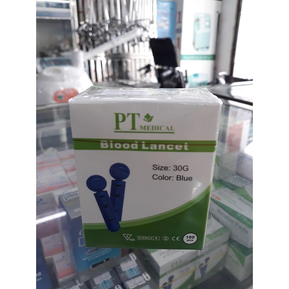 Kim lấy máu Blood Lancet đầu tròn