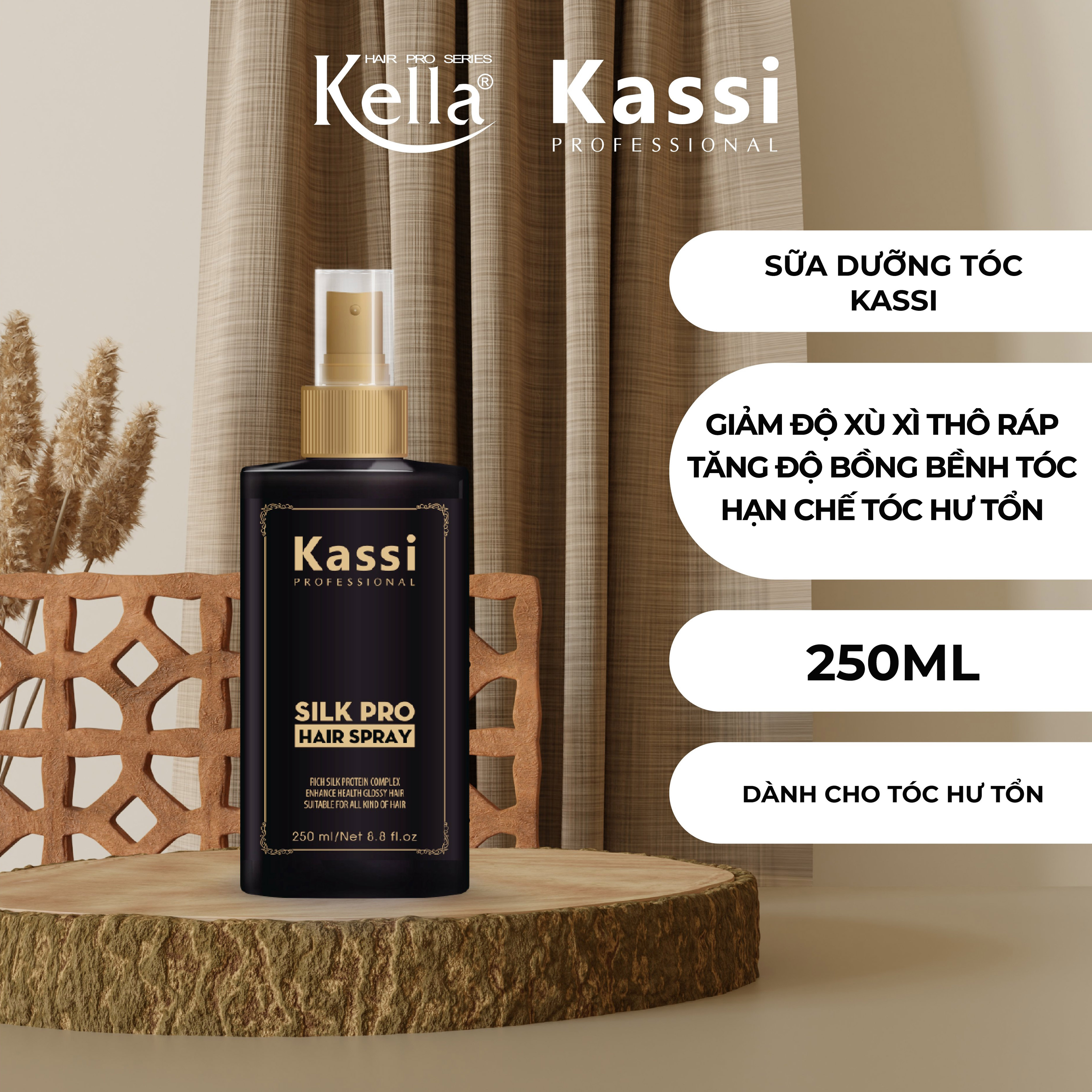Sữa dưỡng tóc Kassi Silk Pro