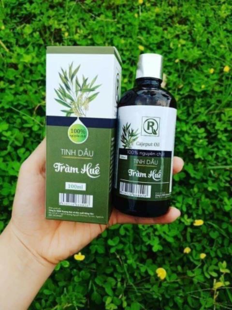 Tinh dầu Tràm Huế chai dùng cho mẹ và bé I giữ ấm cho bé I tắm bé I đuổi muỗi i xông phòng (chai 100ml)