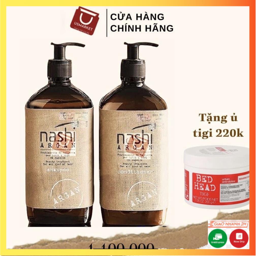 Cặp gội xả nashi argan phục hồi tóc