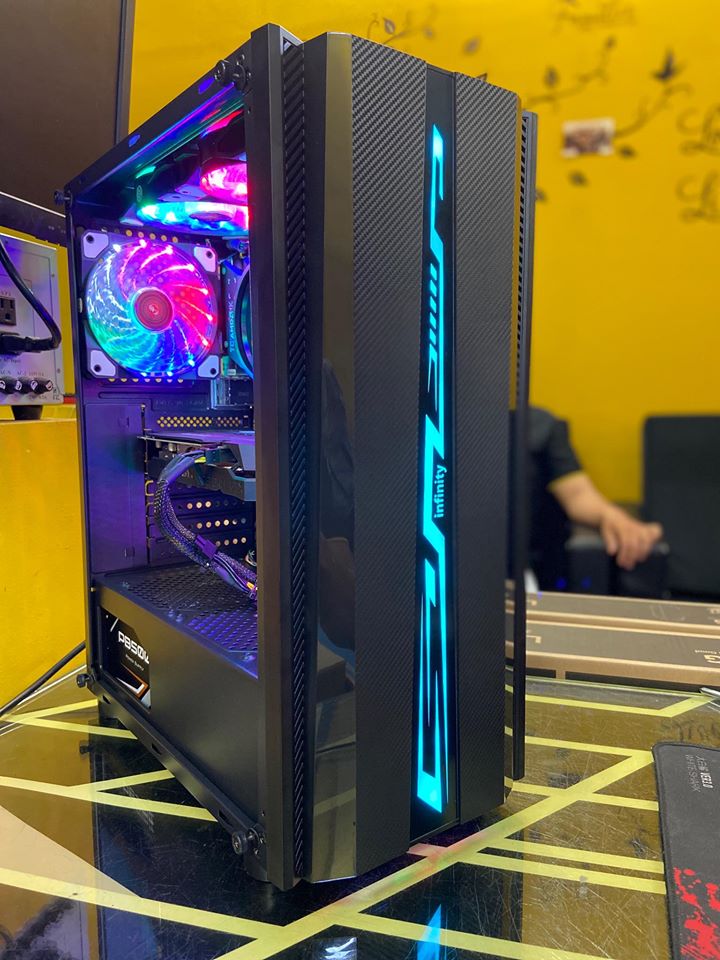 CASE Infinity DenKi - Carbon A-RGB Mid-Tower Case