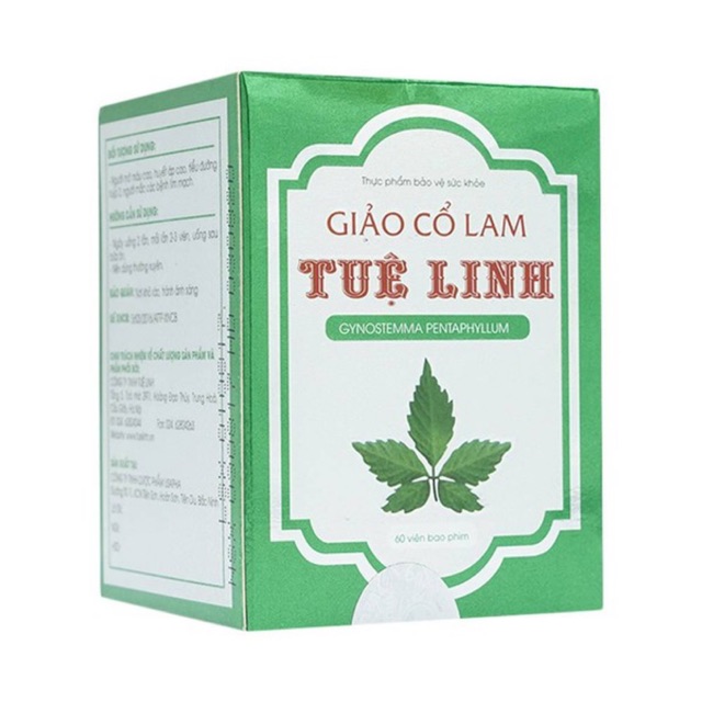 Giảo cổ lam tuệ linh - 60 viên