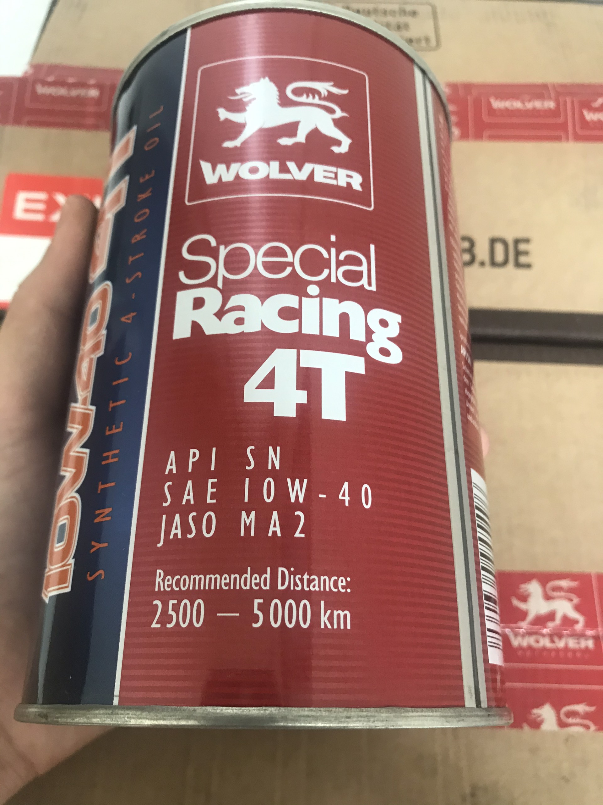 Nhớt wolver special racing 10w40 sn ma2