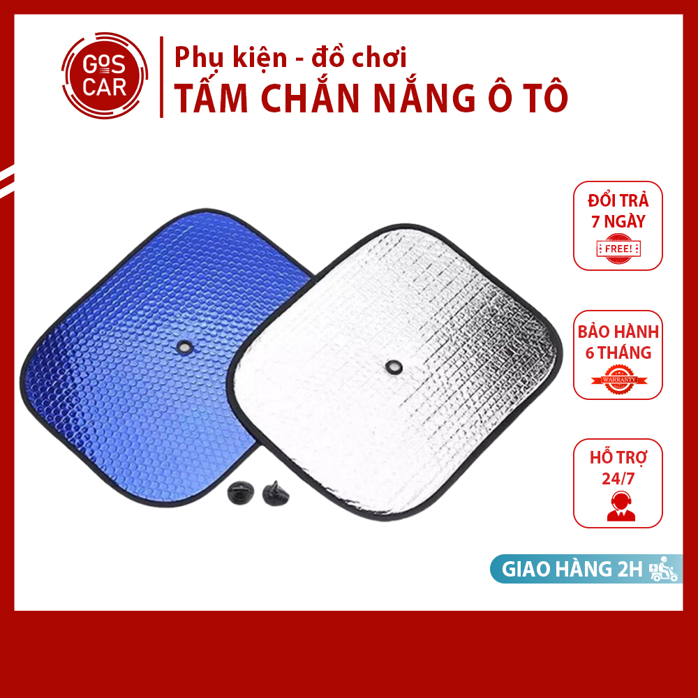 Combo 6 tấm chắn nắng ô tô, Tấm che nắng tráng bạc 2 lớp, loại dày, Che Nắng Ô Tô,Tráng Bạc,Chống Nóng xe hơi gắn cửa kính, tấm chắn nắng chống nóng xe hơi, tấm che chắn nắng cho ô tô