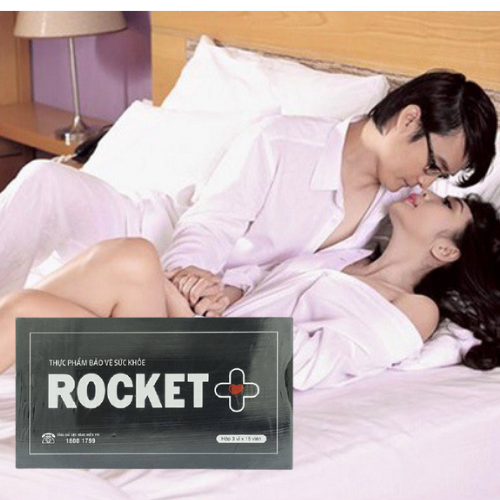 Tăng cường sinh lý nam, tự tin làm chủ cuộc chơi - Viên uống Rocket Sao Thái Dương thành phần thảo dược - Hộp 45 viên [CHE TÊN KHI GIAO HÀNG]