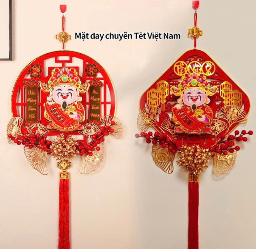 Trang trí tết thần tài lắc lư mang lại may mắn '' KHÔNG KÈM PIN "