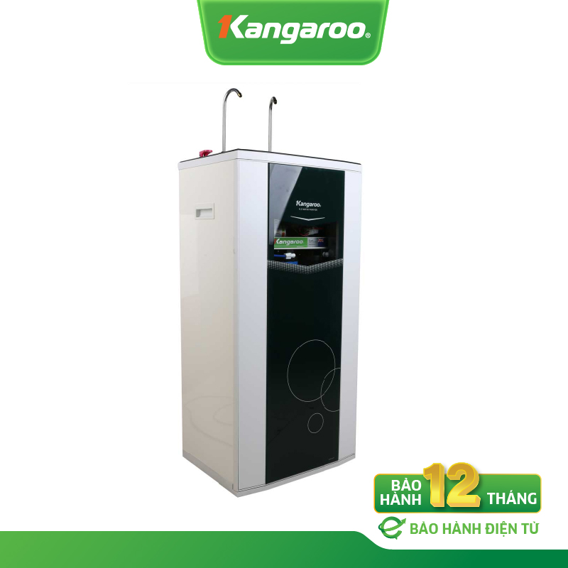 [Trả góp 0%]Thiết bị lọc nước Kangaroo RO 2 vòi 10 lõi KG10A3 vỏ tủ VTU màu xanh(kèm carton)