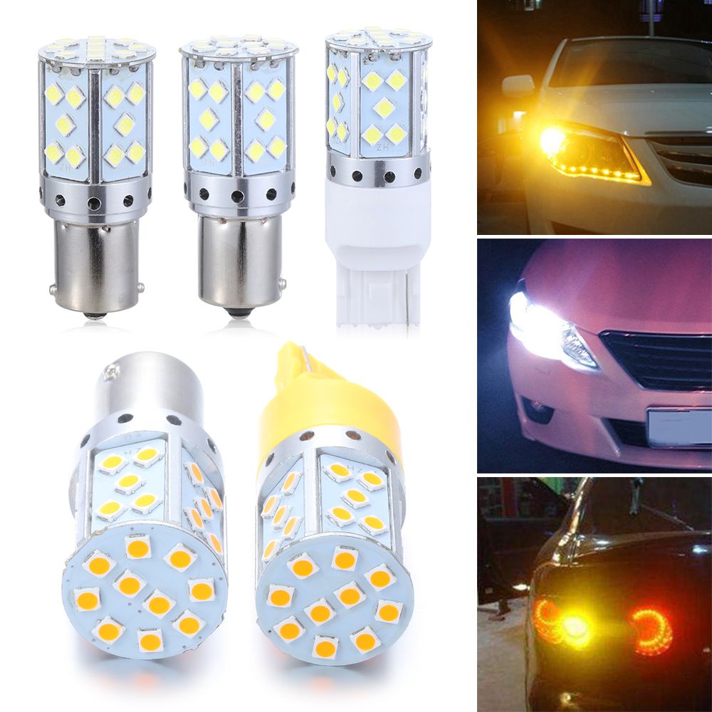 XIINING 35SMD T20 7440 3030 BA15S P21W Đèn phanh dừng Đèn LED ô tô Bóng