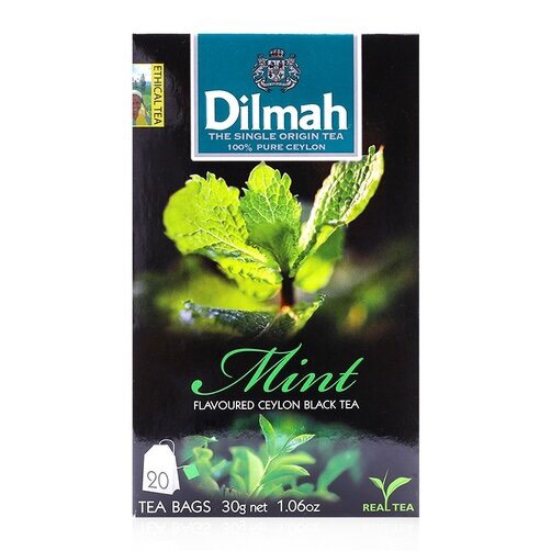 Trà dilmah túi lọc hương bạc hà - hộp 30gr
