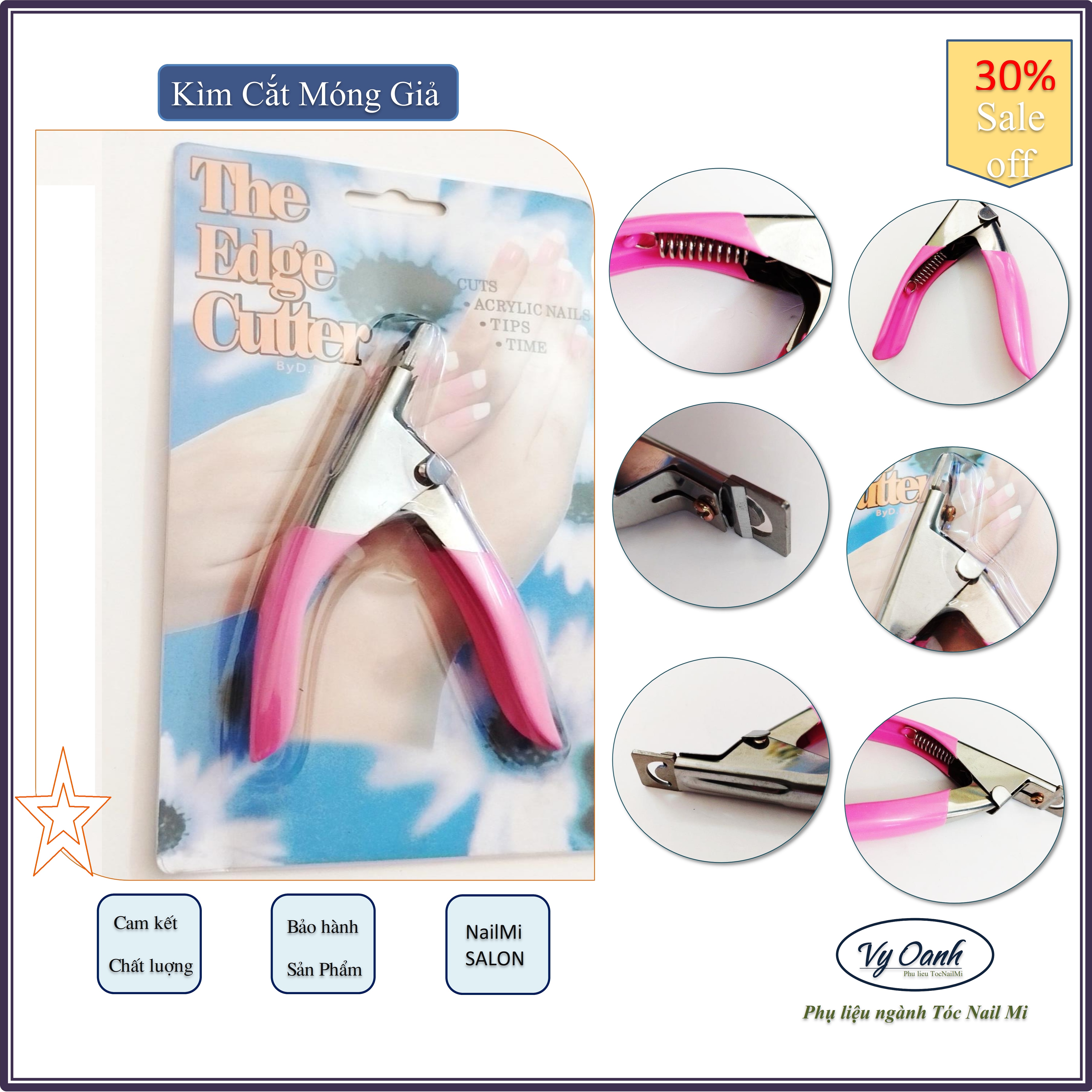 Kìm cắt móng giả, dụng cụ ngành nail