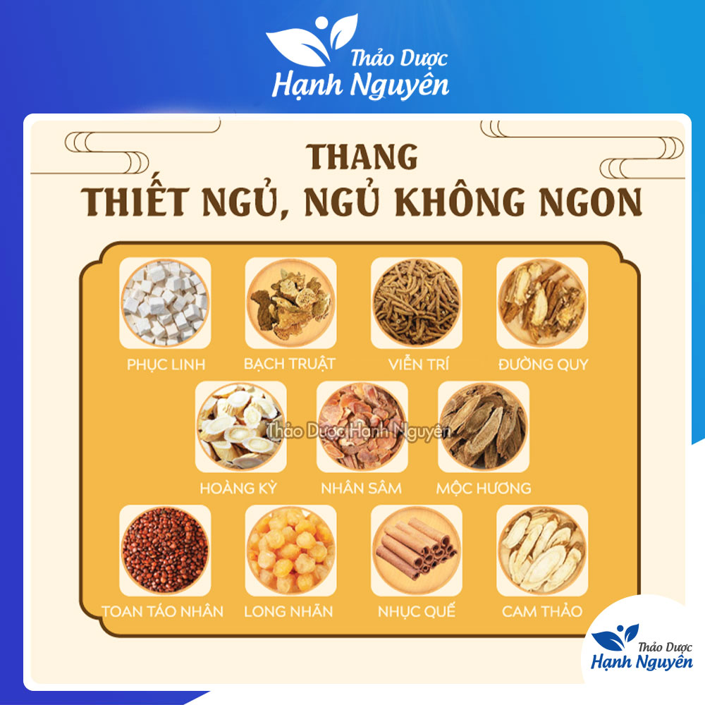 Thang an thần, ngủ ngon, giảm mất ngủ hiệu quả - Thảo Dược Hạnh Nguyên
