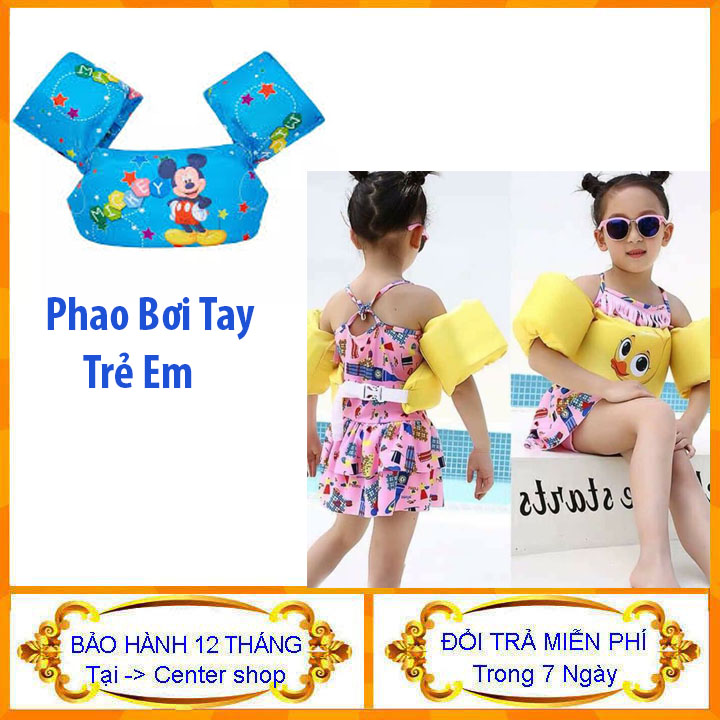 [ Cực Hót ] Phao bơi đeo tay trẻ em - Phao bơi cho bé - Hàng xuất đẹp ( trẻ từ 10-25kg ) - Center shop