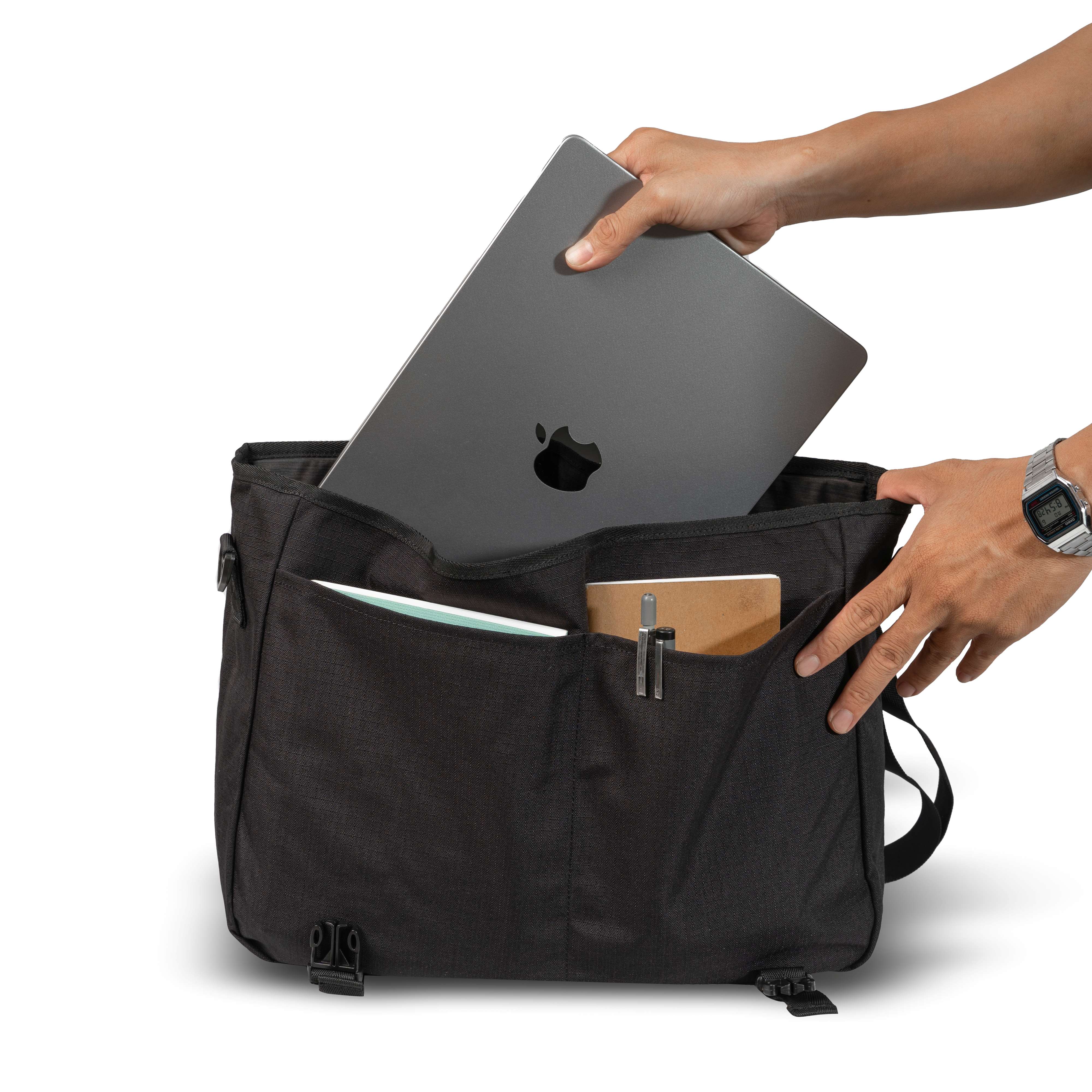 Túi nam nữ công sở Messenger Art - Cặp xách laptop 13, 16 inch tiện dụng