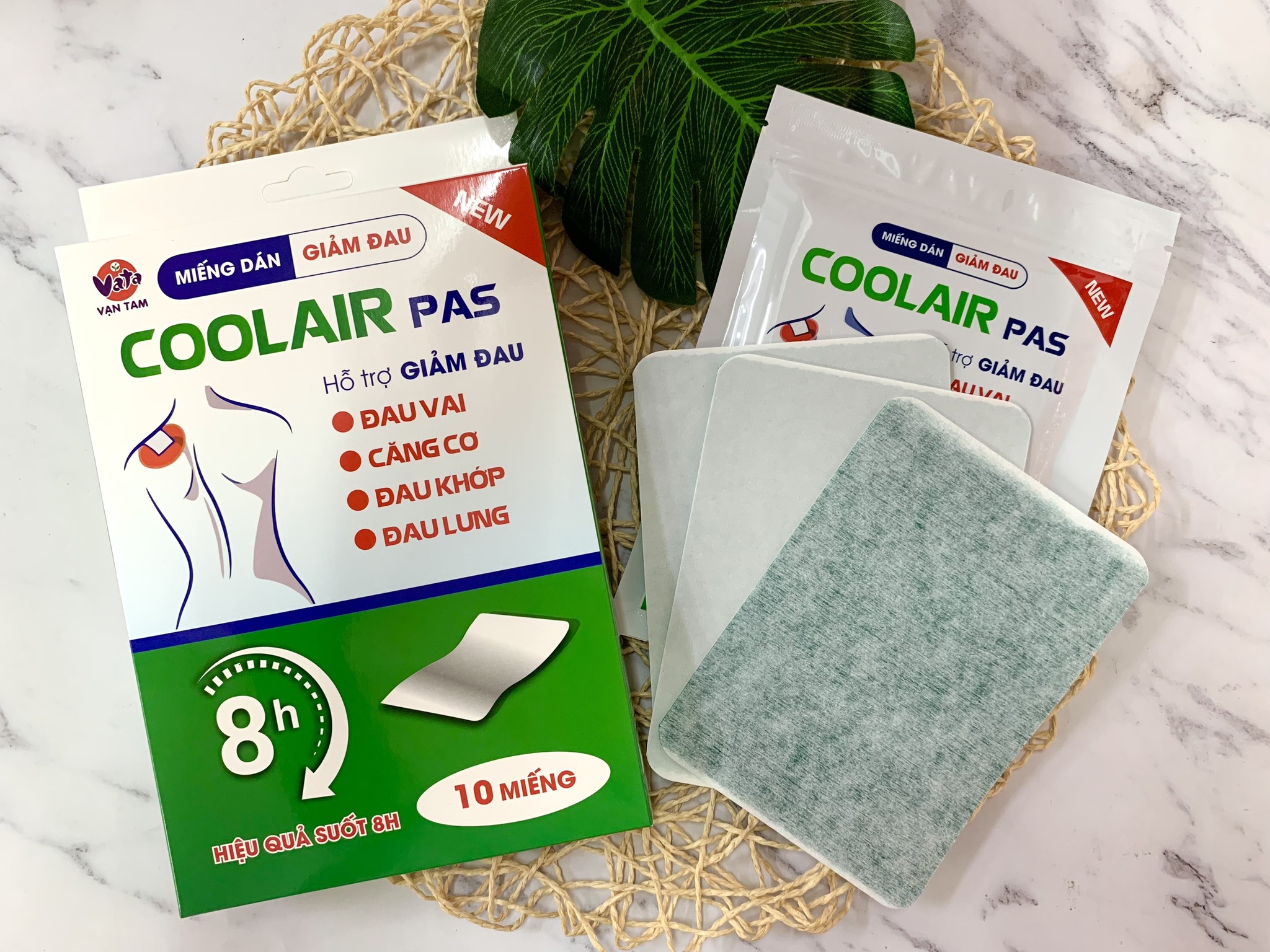 Miếng dán giảm đau coolair pas