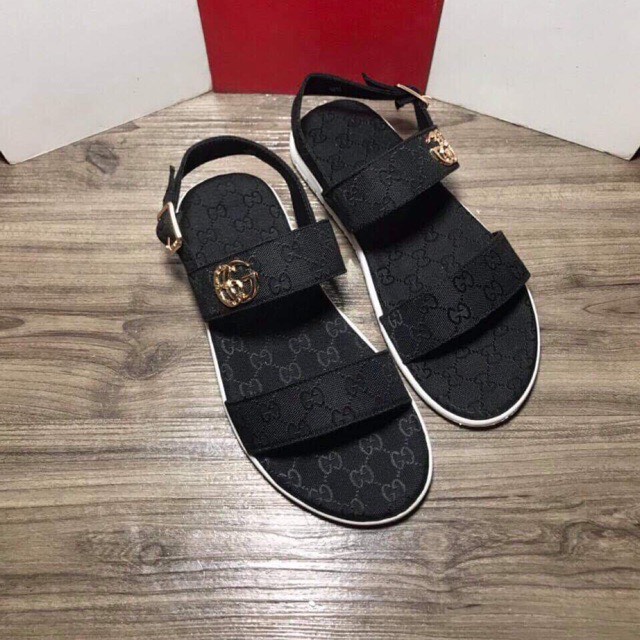 Dép quai hậu GGG đen nam
