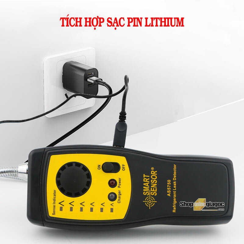 Máy phát hiện khí gas lạnh Smart Sensor AS5750