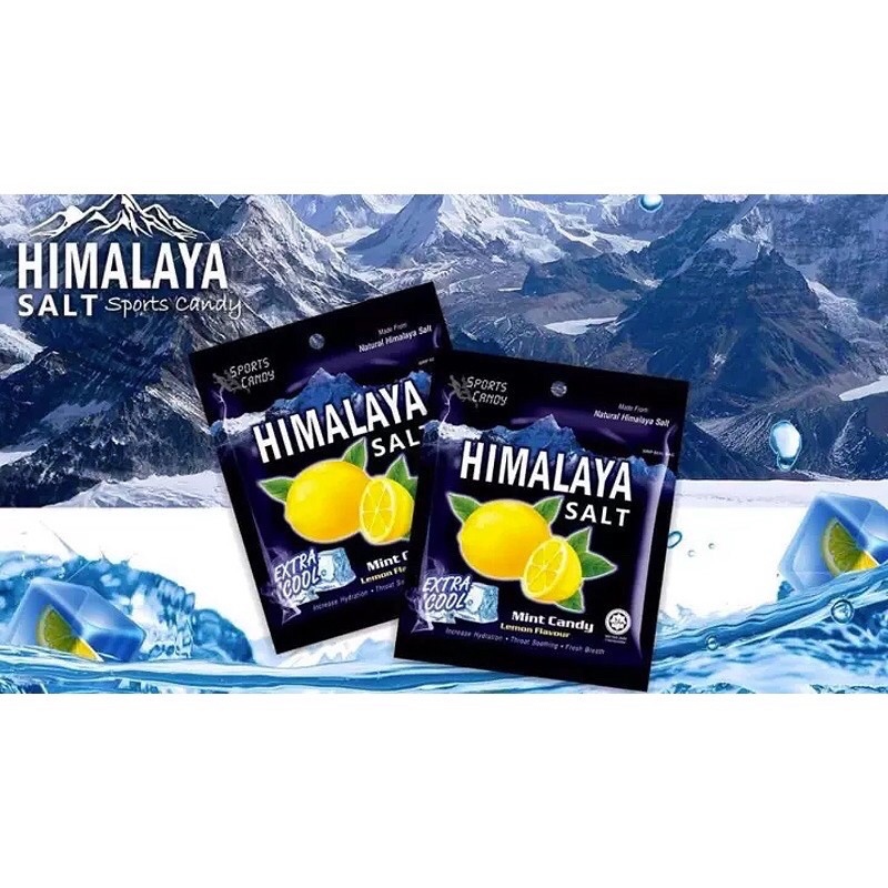 1 gói kẹo bạc hà chanh muối Himalaya 15g siêu ngon