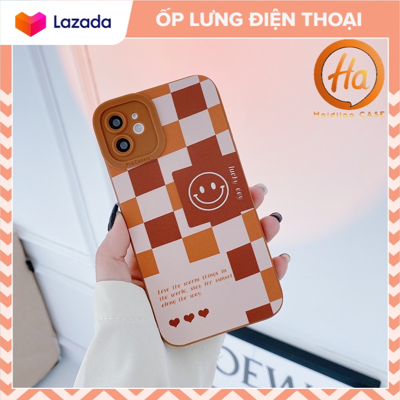 Ốp Lưng Iphone Cạnh Vuông Lỗ Camera Mặt Cười Nice 6s/6plus/7/7plus/8/8plus/x/xr/xs/11/12/13/pro/max/plus/promax CVL30