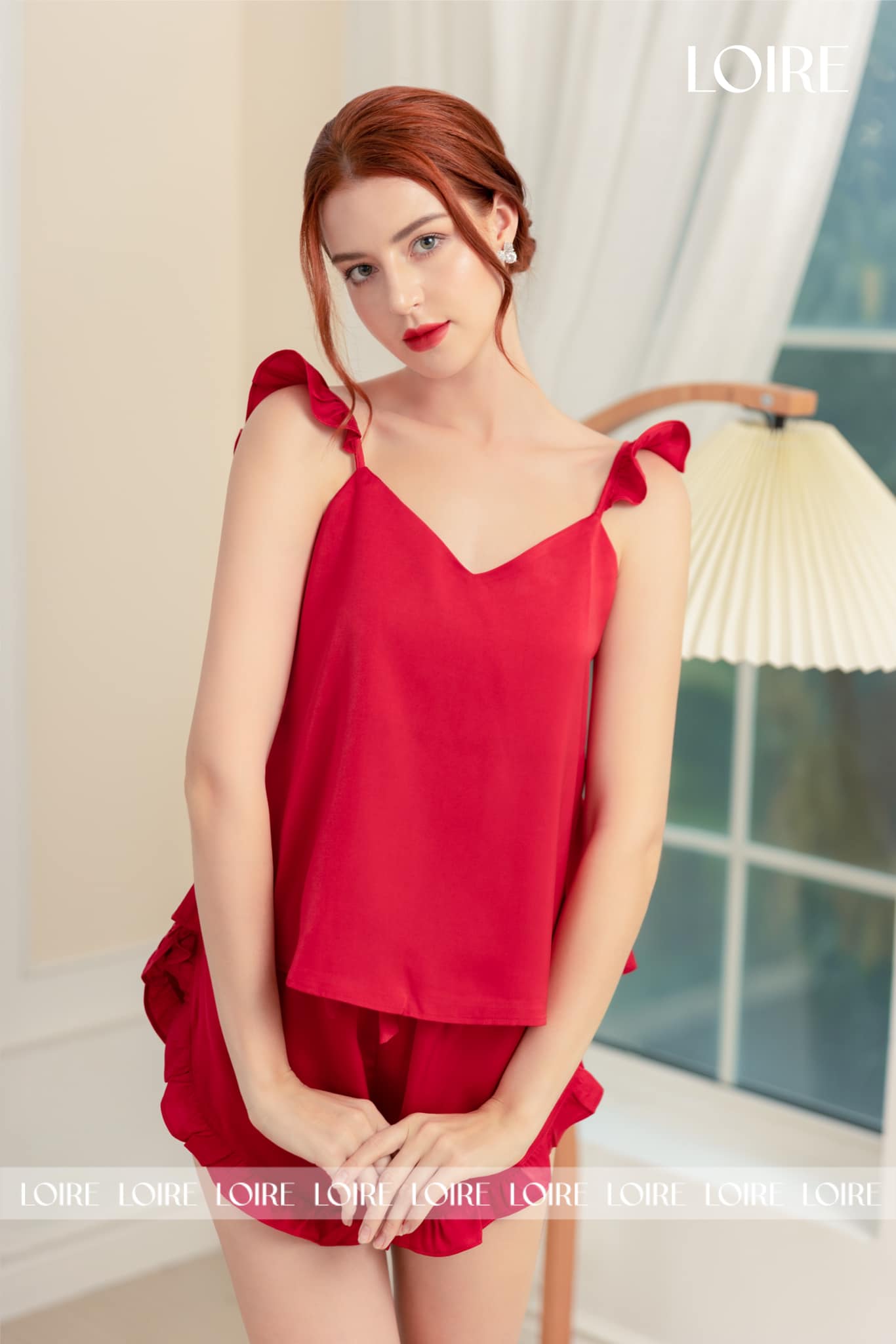 Bộ Đồ Ngủ Nữ Trơn Mềm Mịn Loirechic BHDN07
