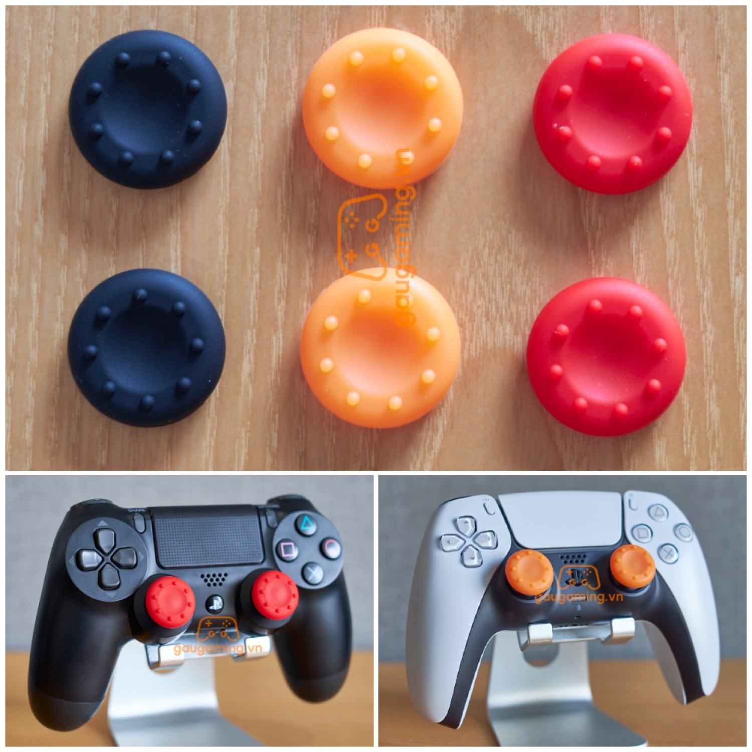 Núm bọc tay cầm có gai cho ps5/ps4/xbox/ns pro controller