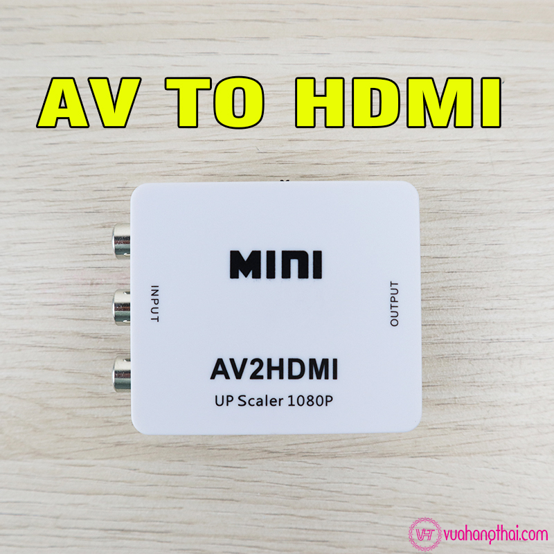  Bộ Chuyển Đổi AV Sang HDMI - Mini AV2HDMI Scale up to 1080P 