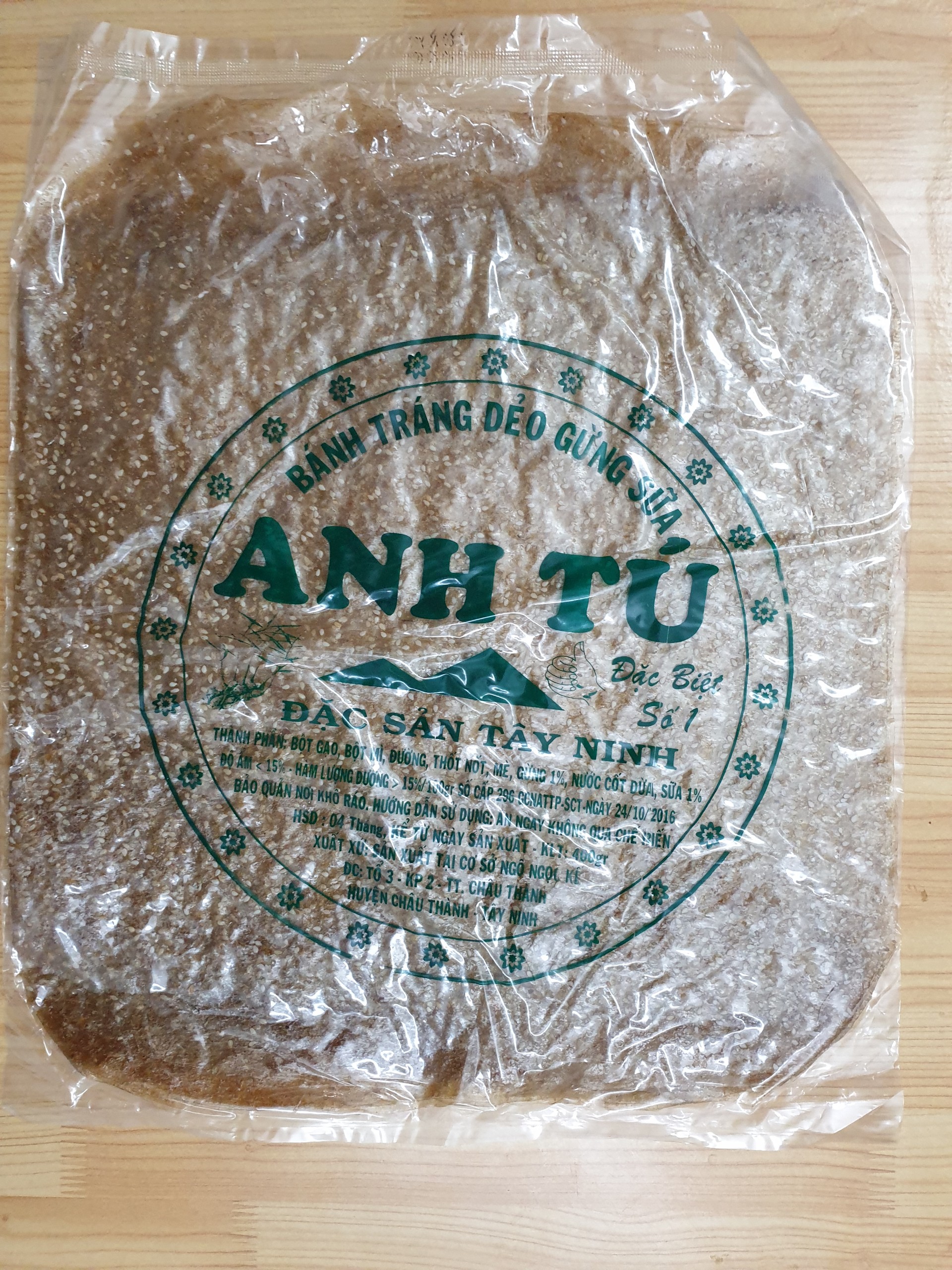 BÁNH TRÁNG DẺO GỪNG 5bich