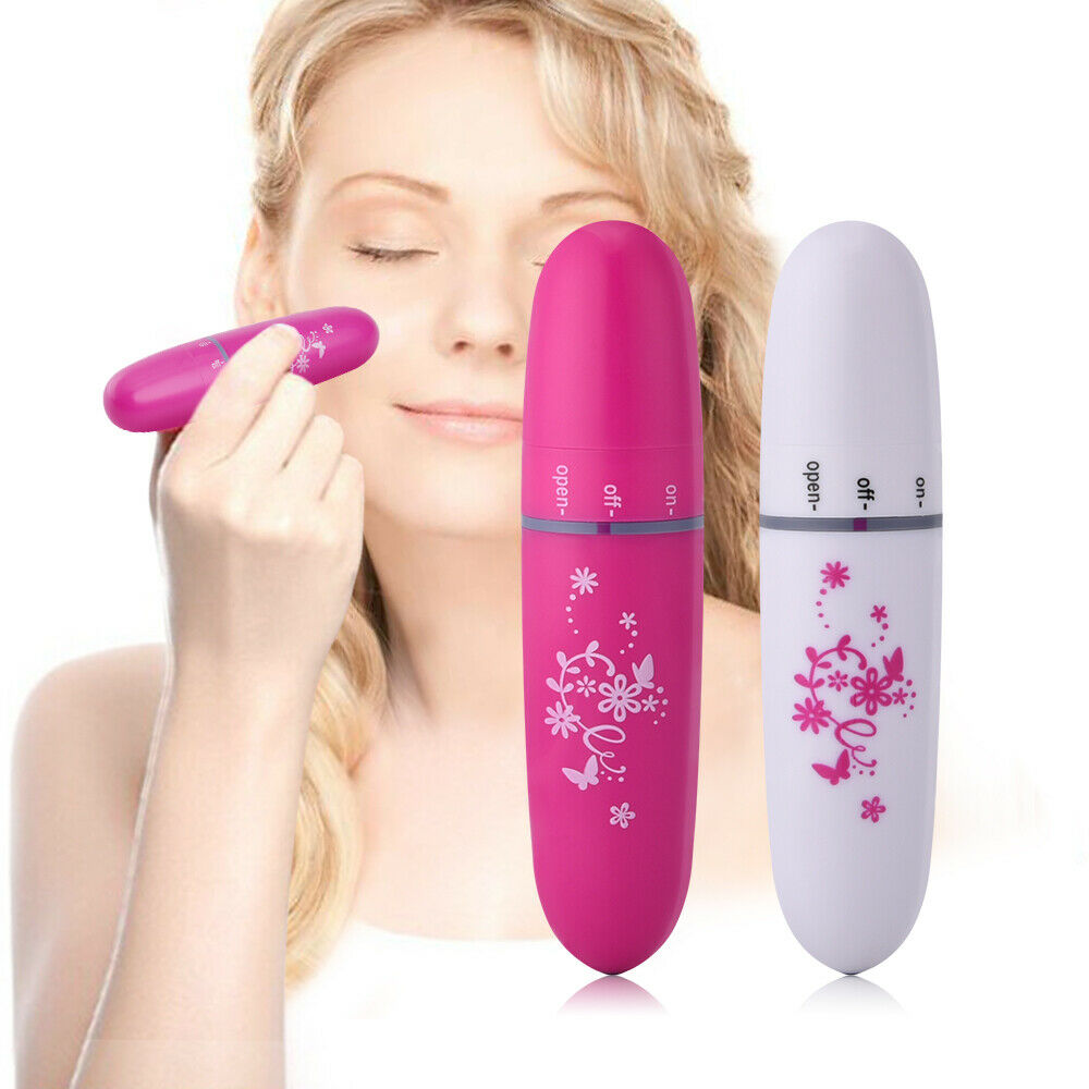 [HCM]Massage mắt mini cầm tay 308 (Tặng Kèm 1 Móc Khoá Bất Kỳ) - Electric Mini Vibrations Pouch Eye Massage Pen (Bút Massage mini cầm tay máy mát xa mắt mini)