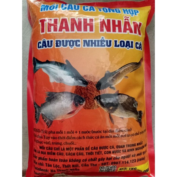 Mồi câu thanh nhẫn 1kg