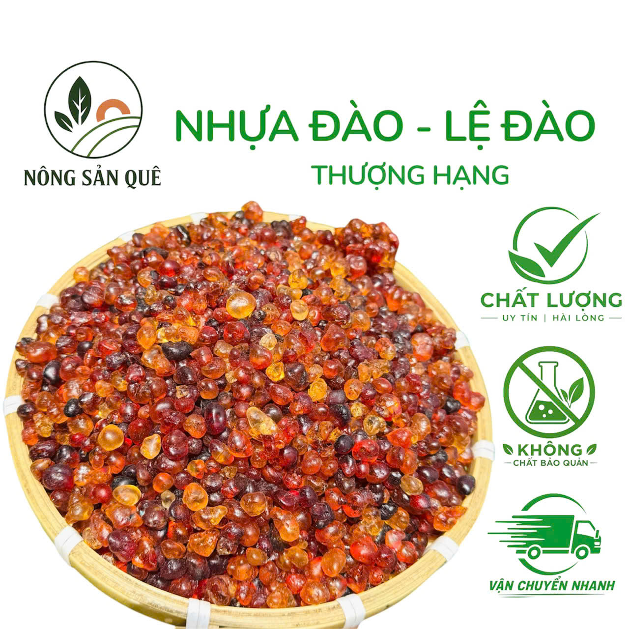 [ ẢNH THẬT ]  500G Nhưa Đào ( Lệ Đào )Thiên Nhiên –  Thanh Mát – Nguyên Liệu Nấu Chè Dưỡng Nhan