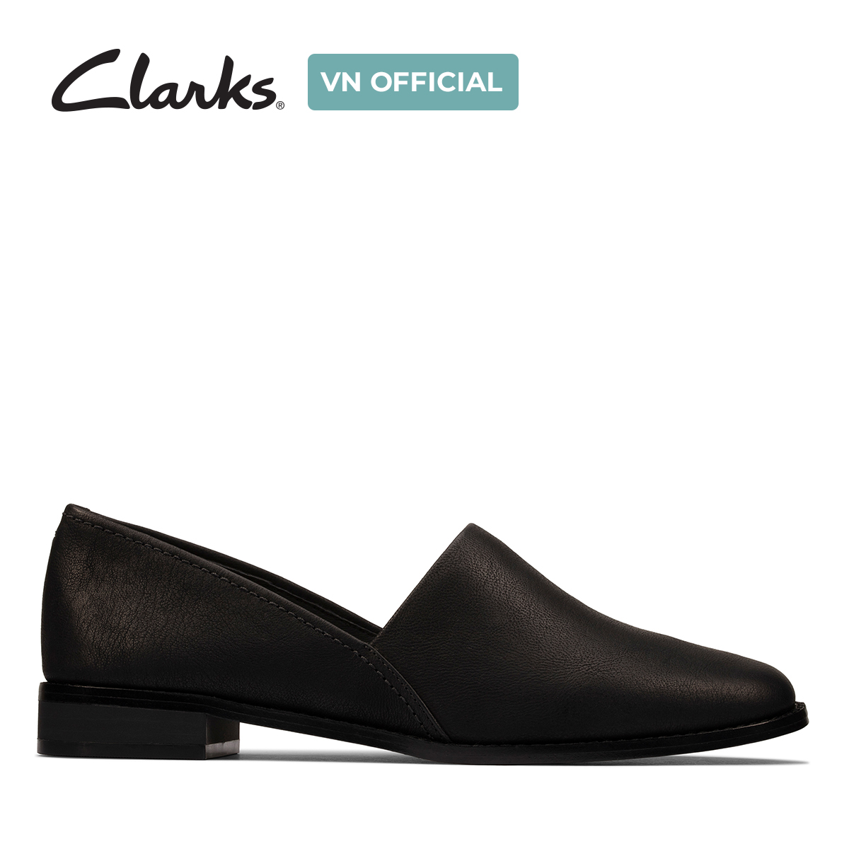 Giày lười da nữ clarks - pure easy