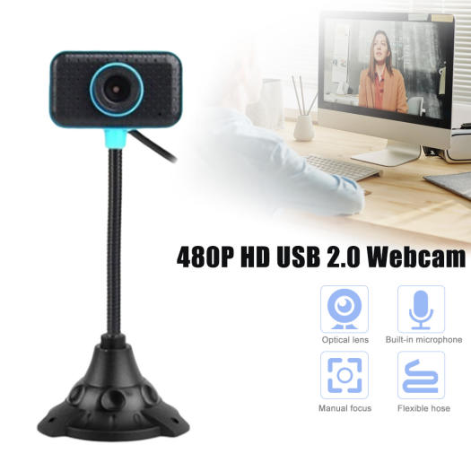 Webcam usb 2.0 kèm mic cho pc , laptop