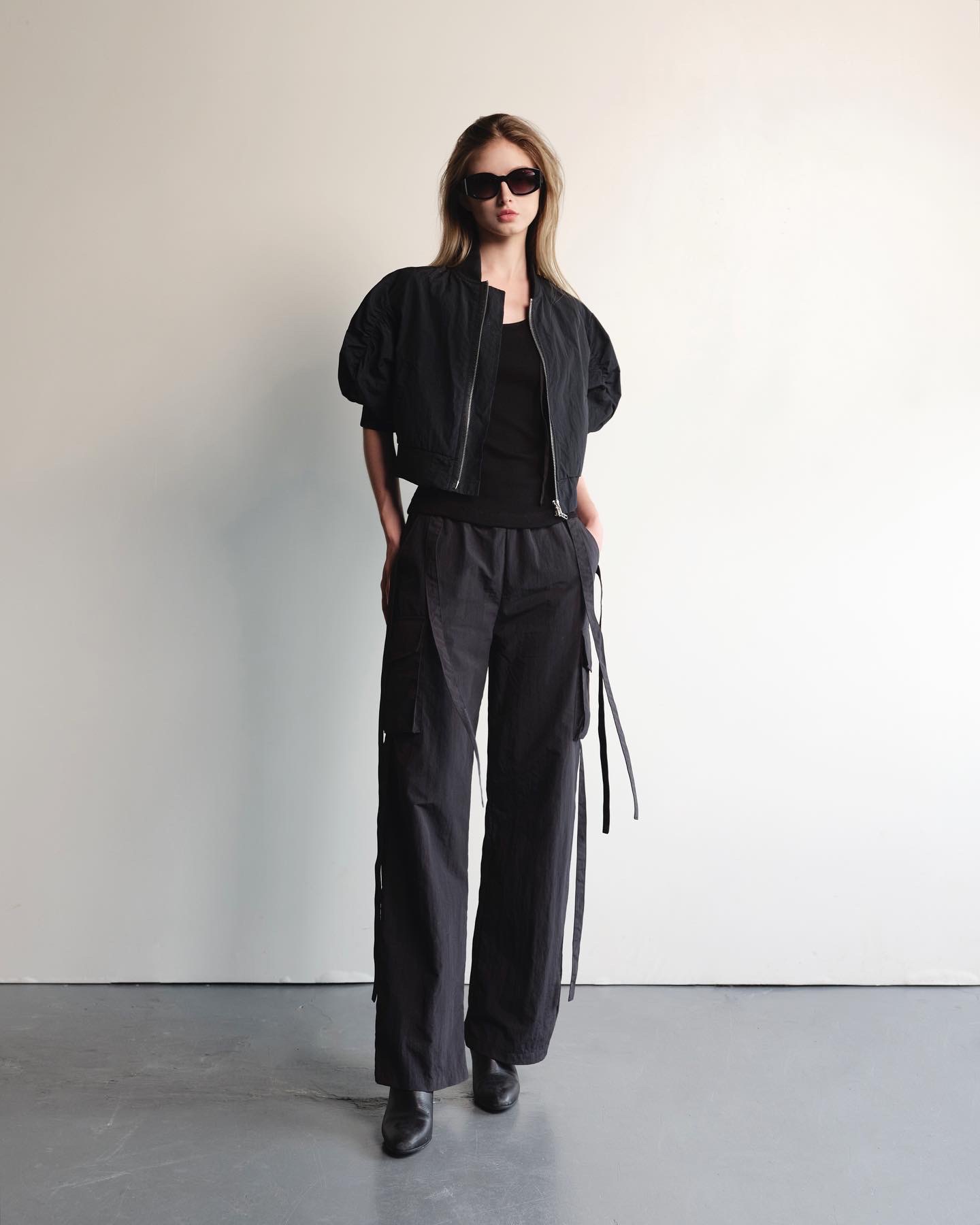 Nylon Cargo Pants - Quần Cargo Dáng Suông Rộng
