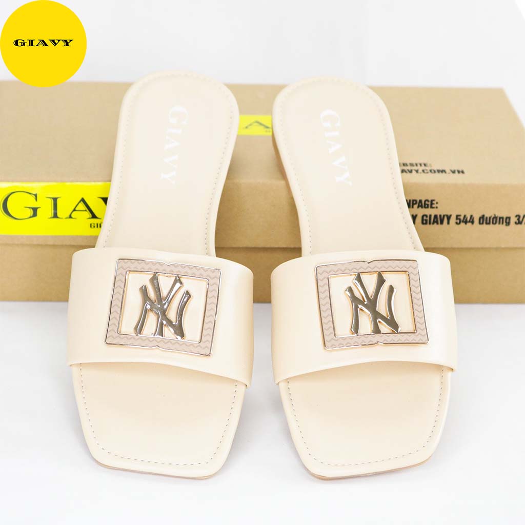 Dép nữ quai bảng khóa ny thời trang c56 - giay giavy
