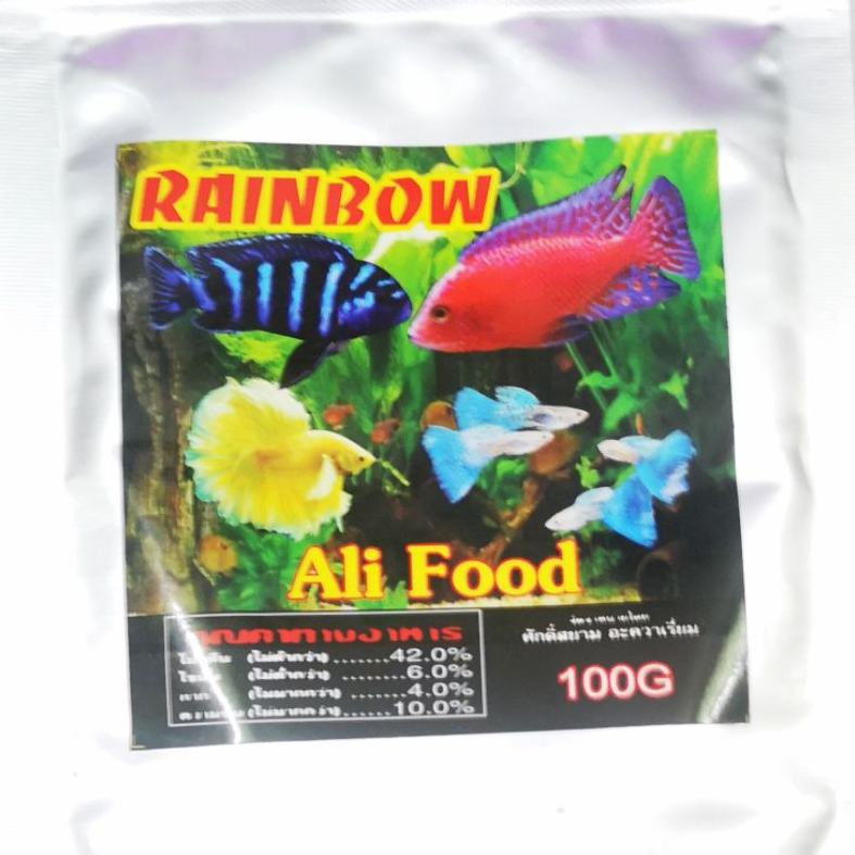 Thức ăn cá ali guppy betta cao cấp Thái Lan RAINBOW