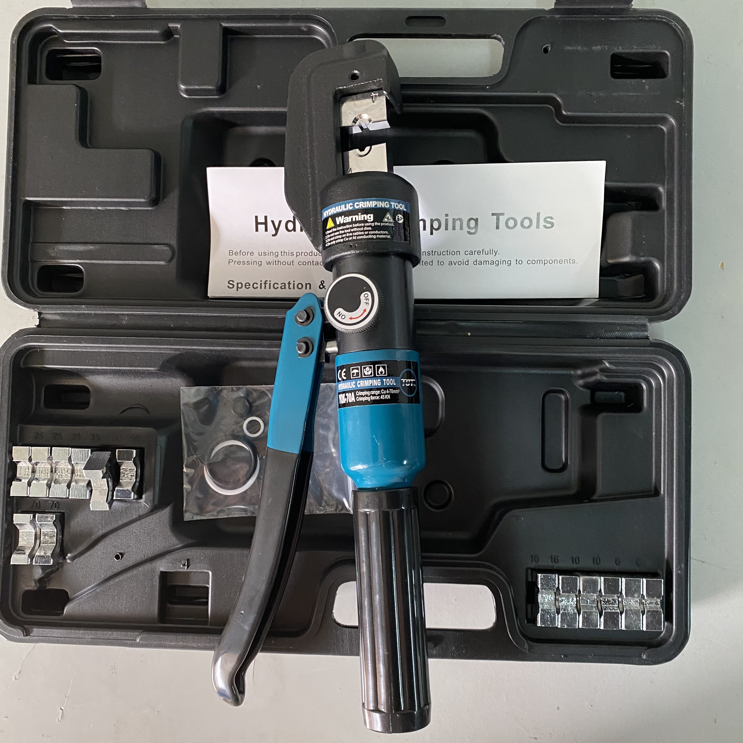Kìm bấm cos thủy lực yqk-70d