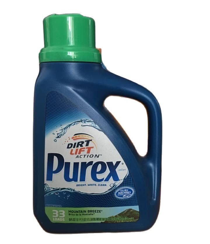 Nước giặt Purex Triple Action Mountain Breeze 1.47Lít