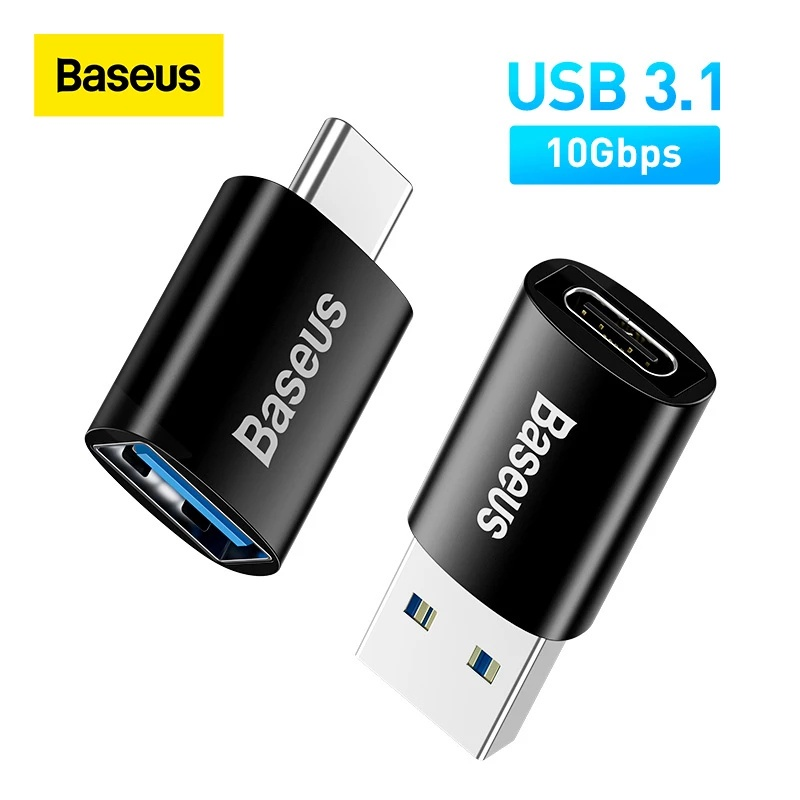 Đầu chuyển đổi OTG BASEUS USB 3.1 Type C sang USB cao cấp thích hợp cho