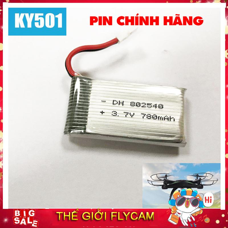 Combo 02 Pin Flycam KY501 780mAh 3.7V Thế giới Flycam
