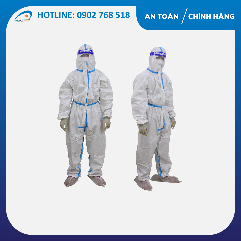 Đồ bảo hộ phòng dịch level 4 - 7 món