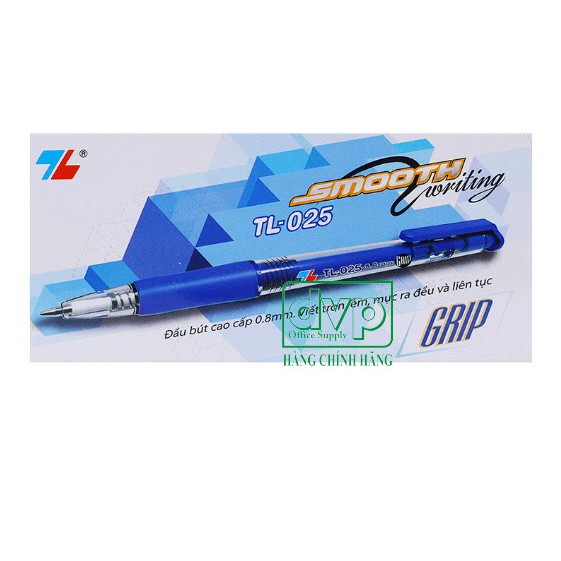 Bút Bi Thiên Long TL-025 Grip (hộp 20 cây)
