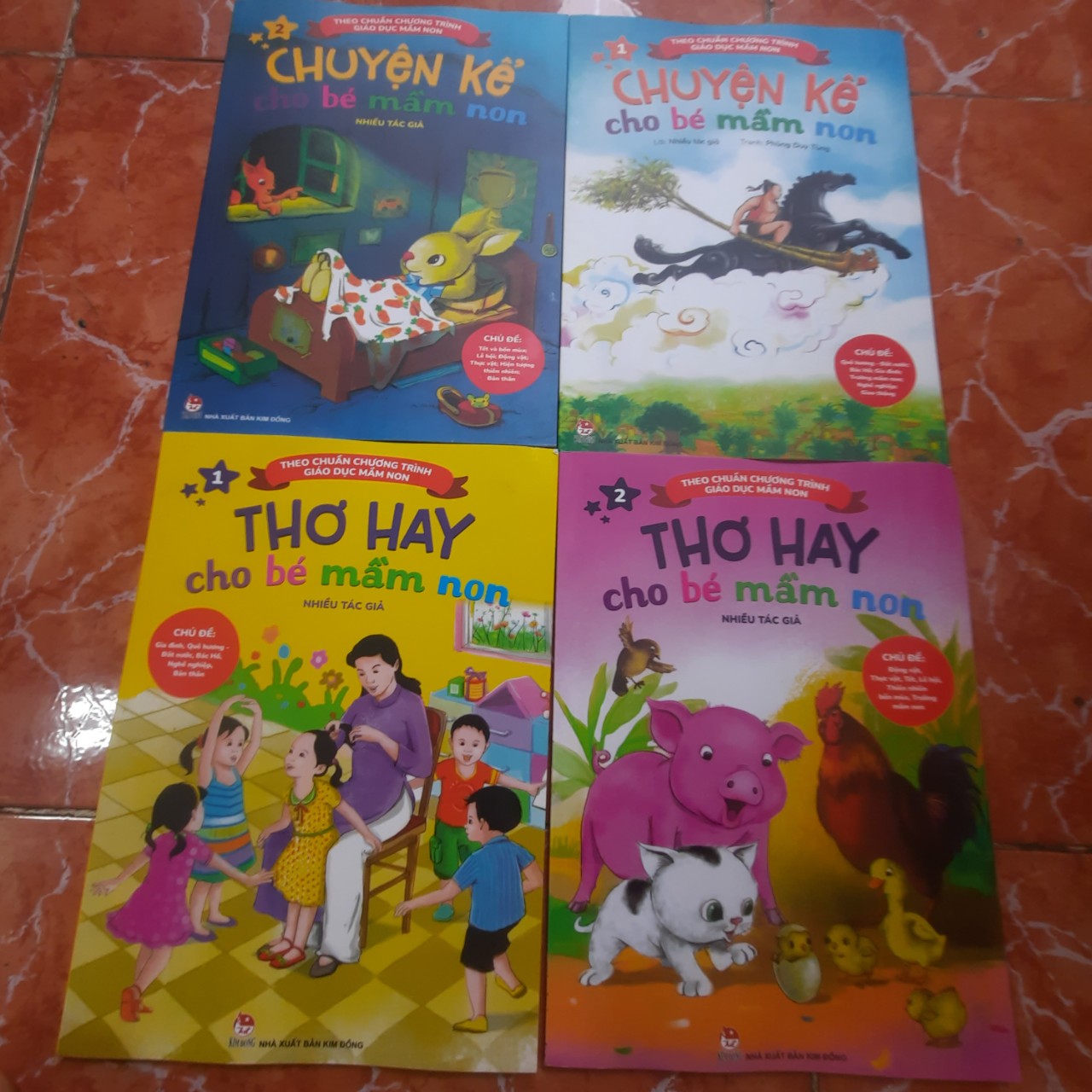 Combo 4c chuyện kể và thơ hay cho bé