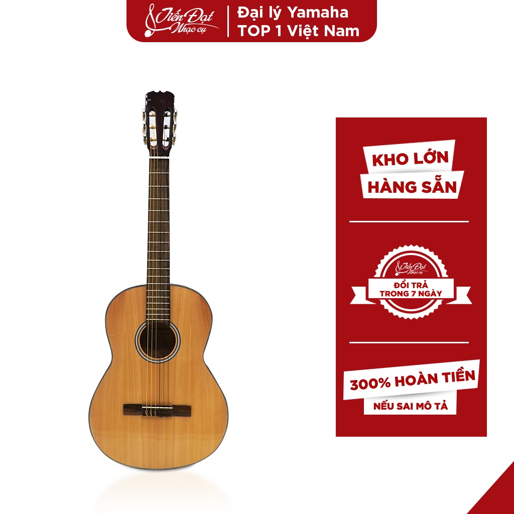 Đàn Guitar Classic Việt Nam GC-10EV, Full Phụ Kiện Cho Người Mới Chơi